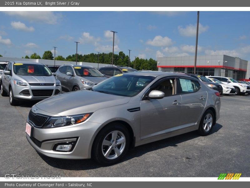 Bright Silver / Gray 2015 Kia Optima LX