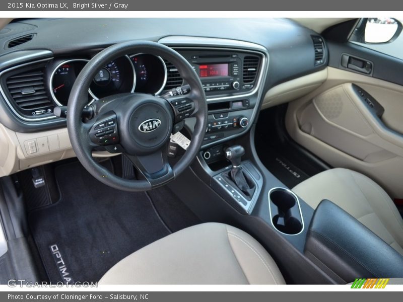 Bright Silver / Gray 2015 Kia Optima LX