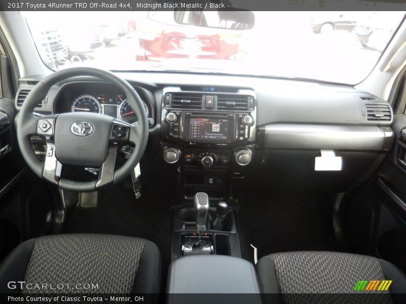 Midnight Black Metallic / Black 2017 Toyota 4Runner TRD Off-Road 4x4