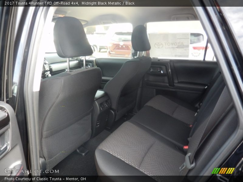 Midnight Black Metallic / Black 2017 Toyota 4Runner TRD Off-Road 4x4