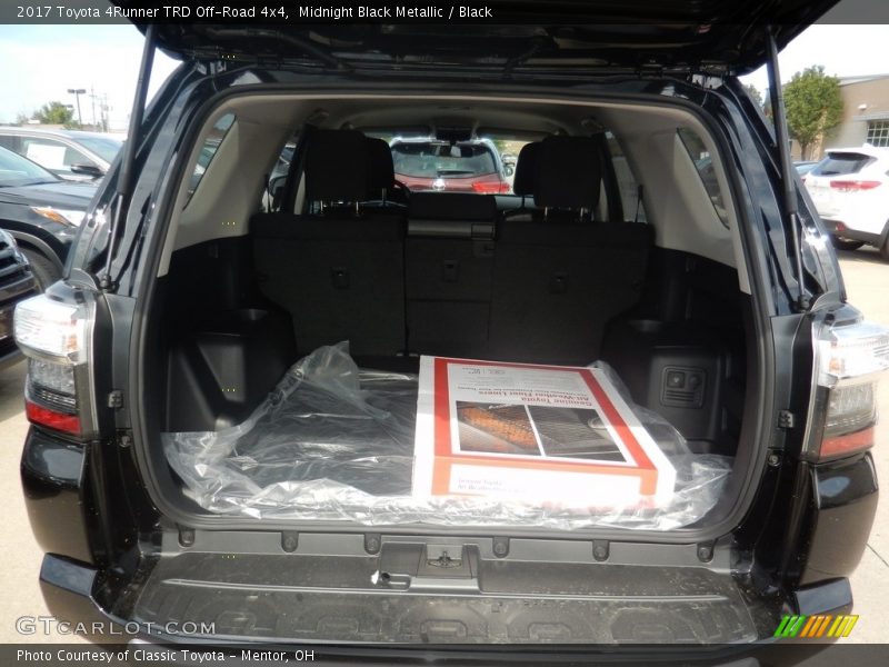 Midnight Black Metallic / Black 2017 Toyota 4Runner TRD Off-Road 4x4