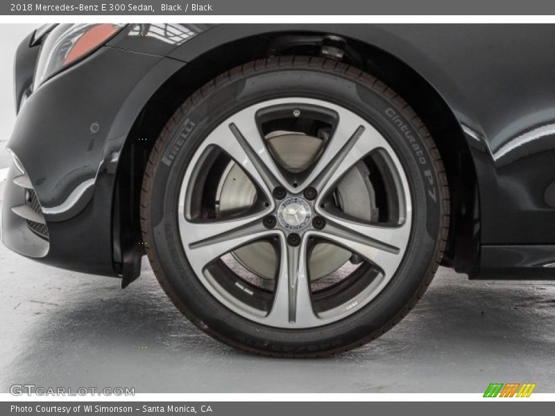 Black / Black 2018 Mercedes-Benz E 300 Sedan