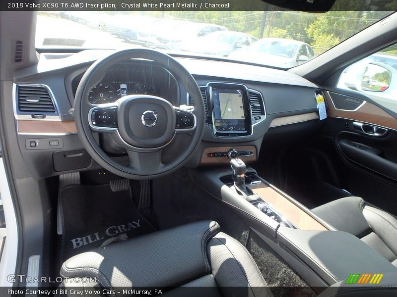  2018 XC90 T6 AWD Inscription Charcoal Interior