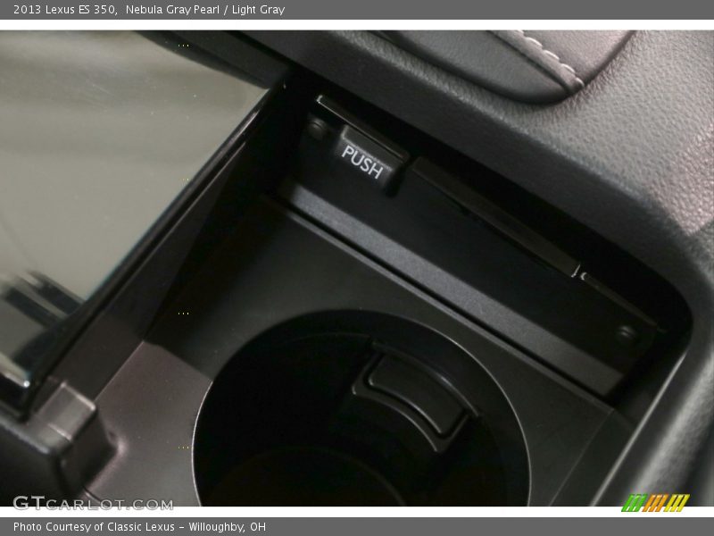 Nebula Gray Pearl / Light Gray 2013 Lexus ES 350