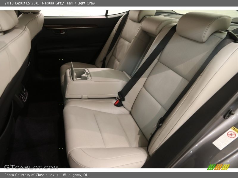 Nebula Gray Pearl / Light Gray 2013 Lexus ES 350