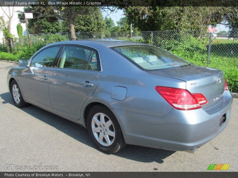 Blue Mirage Metallic / Graphite 2007 Toyota Avalon XL