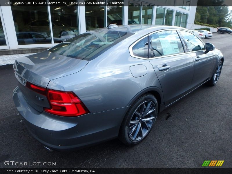 Osmium Grey Metallic / Charcoal 2018 Volvo S90 T5 AWD Momentum