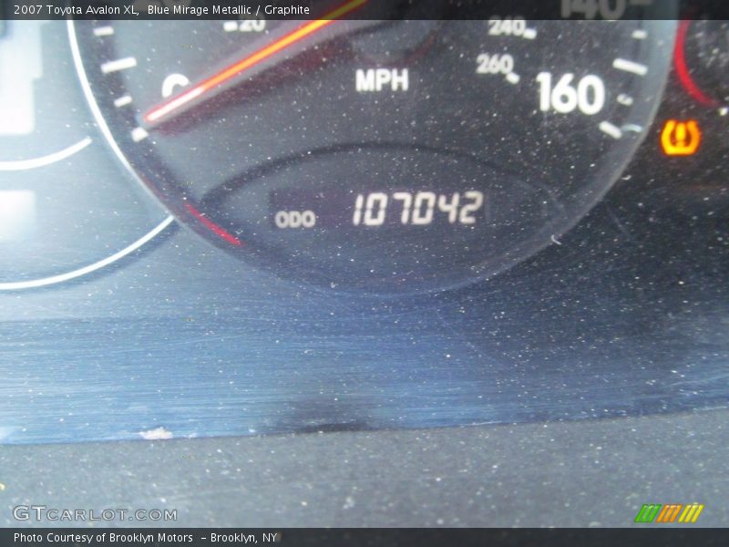 Blue Mirage Metallic / Graphite 2007 Toyota Avalon XL