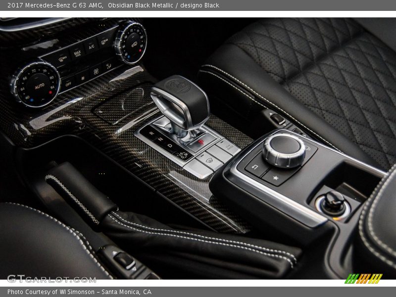 Obsidian Black Metallic / designo Black 2017 Mercedes-Benz G 63 AMG