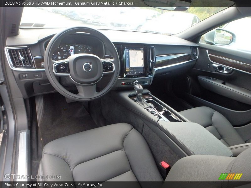  2018 S90 T5 AWD Momentum Charcoal Interior