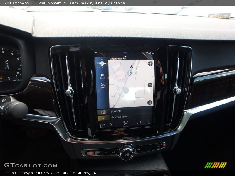 Controls of 2018 S90 T5 AWD Momentum
