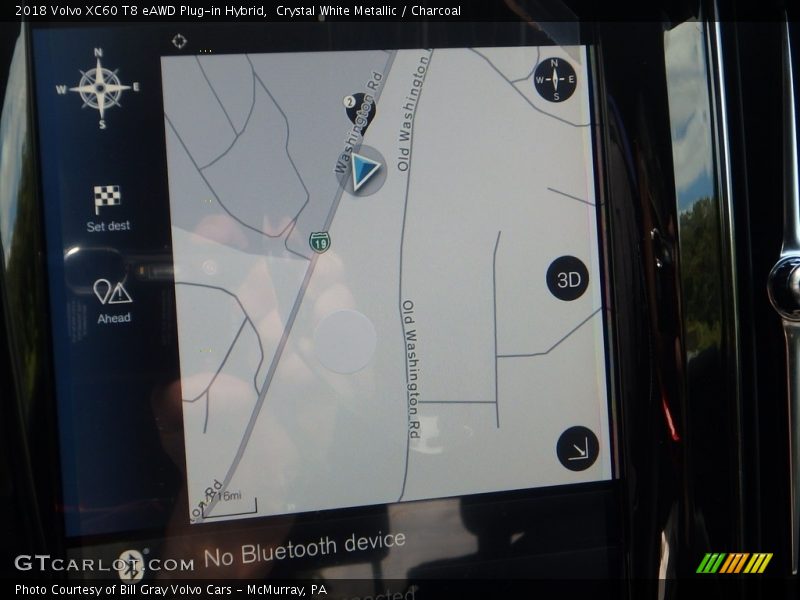 Navigation of 2018 XC60 T8 eAWD Plug-in Hybrid