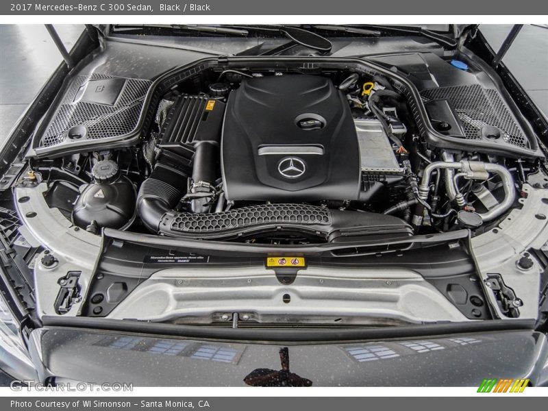 Black / Black 2017 Mercedes-Benz C 300 Sedan