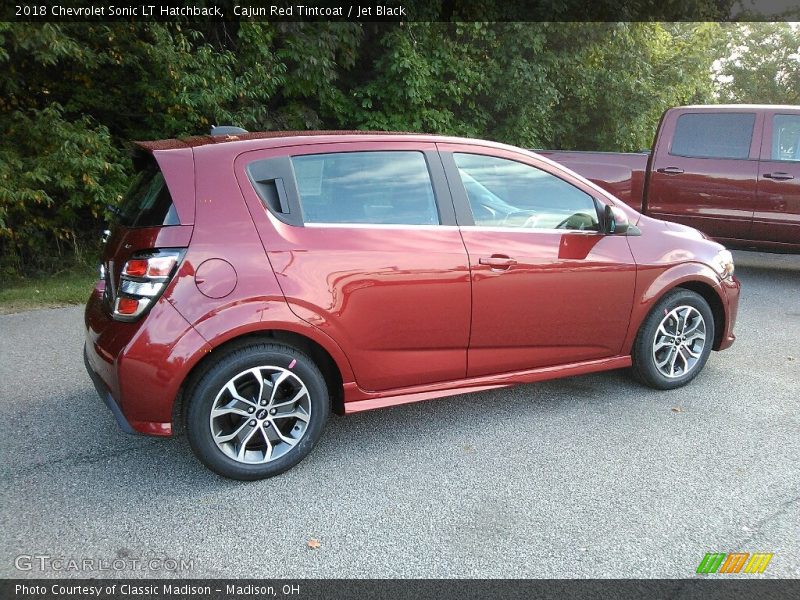  2018 Sonic LT Hatchback Cajun Red Tintcoat