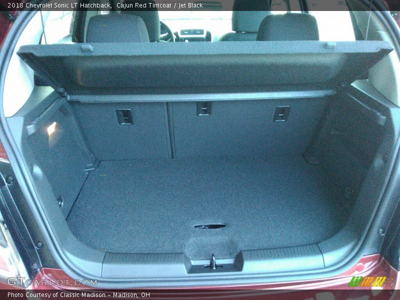  2018 Sonic LT Hatchback Trunk