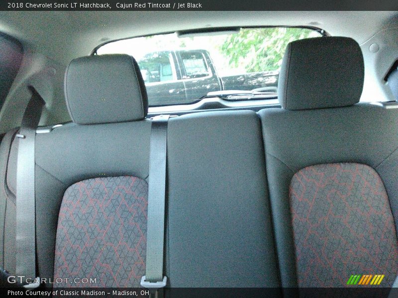 Cajun Red Tintcoat / Jet Black 2018 Chevrolet Sonic LT Hatchback