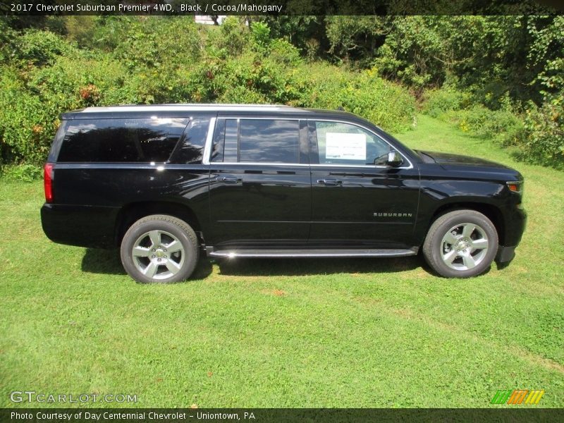 Black / Cocoa/Mahogany 2017 Chevrolet Suburban Premier 4WD