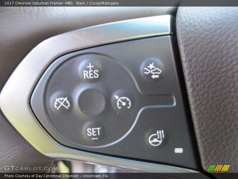 Black / Cocoa/Mahogany 2017 Chevrolet Suburban Premier 4WD