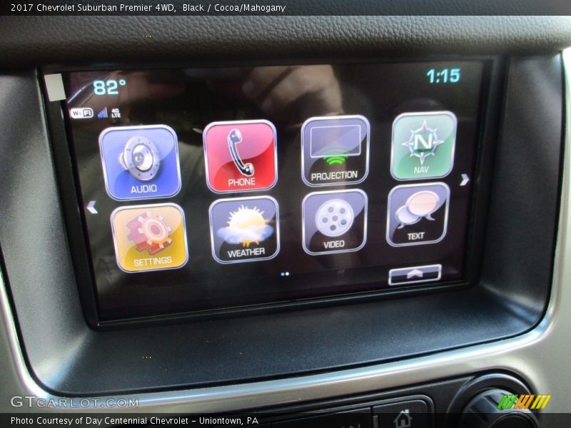 Black / Cocoa/Mahogany 2017 Chevrolet Suburban Premier 4WD