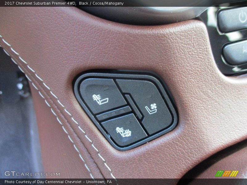 Black / Cocoa/Mahogany 2017 Chevrolet Suburban Premier 4WD