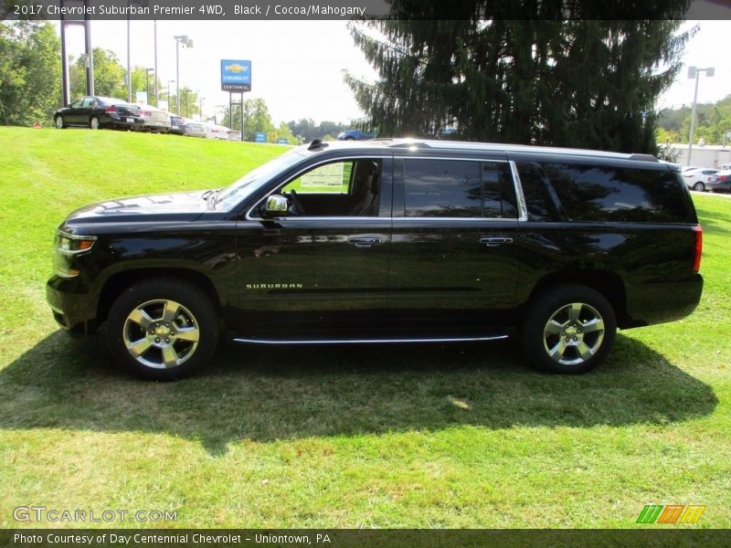 Black / Cocoa/Mahogany 2017 Chevrolet Suburban Premier 4WD