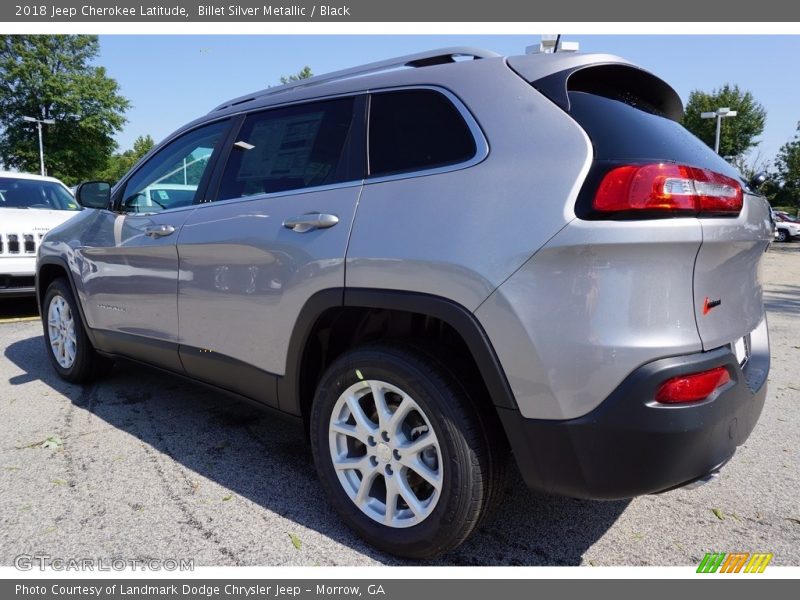 Billet Silver Metallic / Black 2018 Jeep Cherokee Latitude