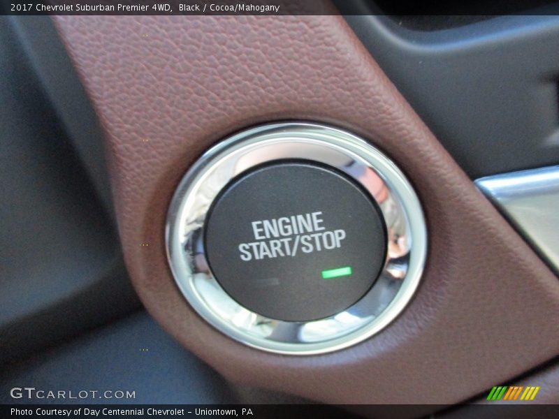 Black / Cocoa/Mahogany 2017 Chevrolet Suburban Premier 4WD