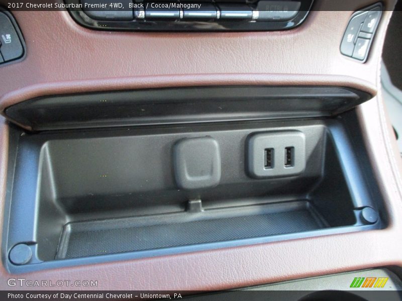 Black / Cocoa/Mahogany 2017 Chevrolet Suburban Premier 4WD