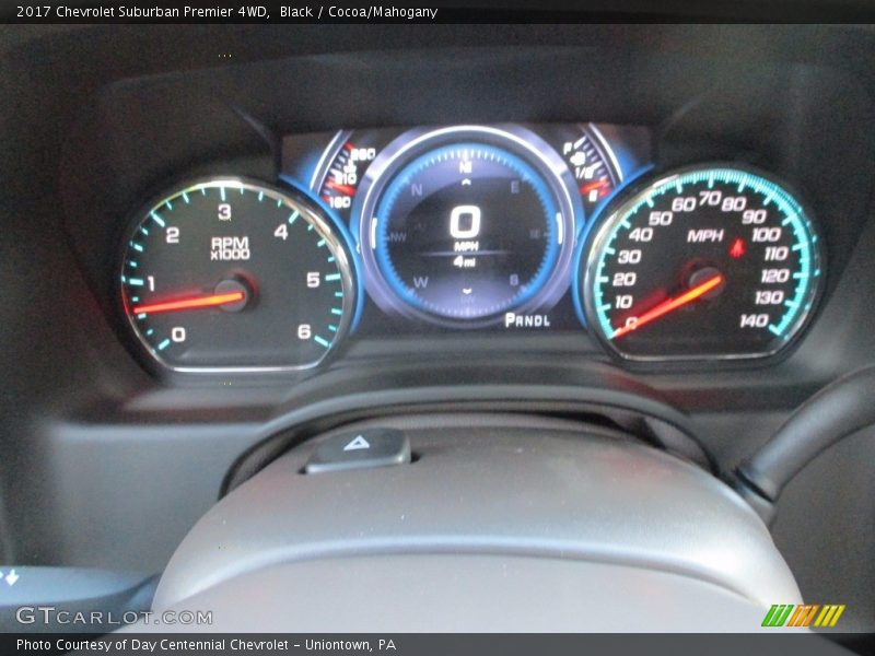 Black / Cocoa/Mahogany 2017 Chevrolet Suburban Premier 4WD