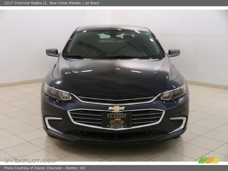Blue Velvet Metallic / Jet Black 2017 Chevrolet Malibu LS