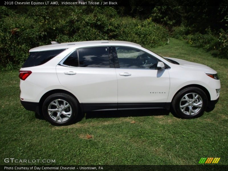 Iridescent Pearl Tricoat / Jet Black 2018 Chevrolet Equinox LT AWD