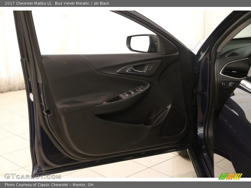 Blue Velvet Metallic / Jet Black 2017 Chevrolet Malibu LS
