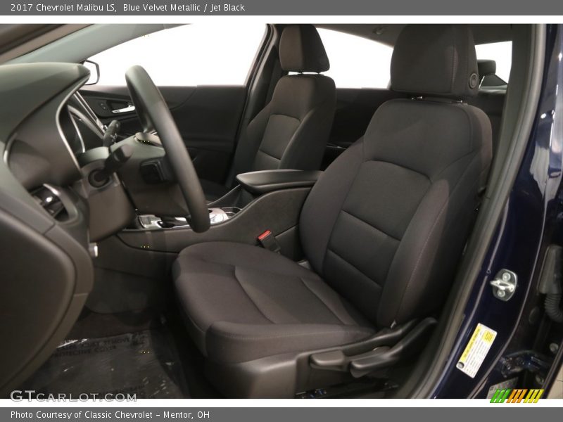 Blue Velvet Metallic / Jet Black 2017 Chevrolet Malibu LS