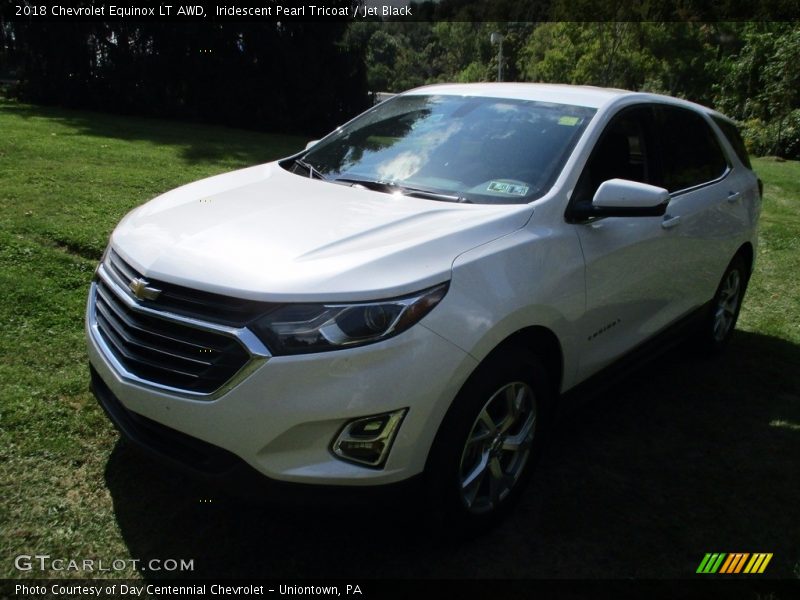 Iridescent Pearl Tricoat / Jet Black 2018 Chevrolet Equinox LT AWD