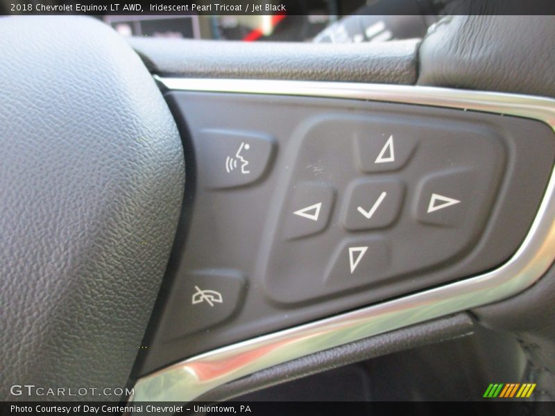 Iridescent Pearl Tricoat / Jet Black 2018 Chevrolet Equinox LT AWD