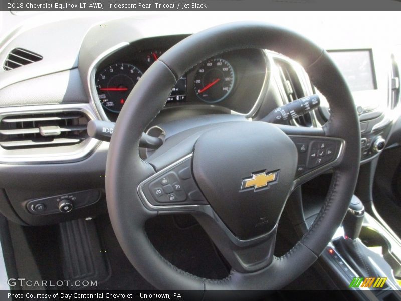 Iridescent Pearl Tricoat / Jet Black 2018 Chevrolet Equinox LT AWD