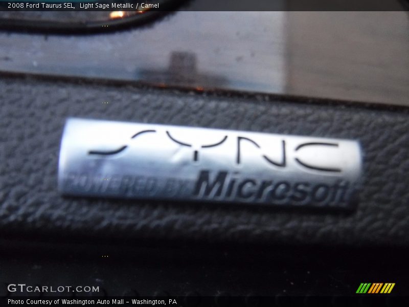 Light Sage Metallic / Camel 2008 Ford Taurus SEL