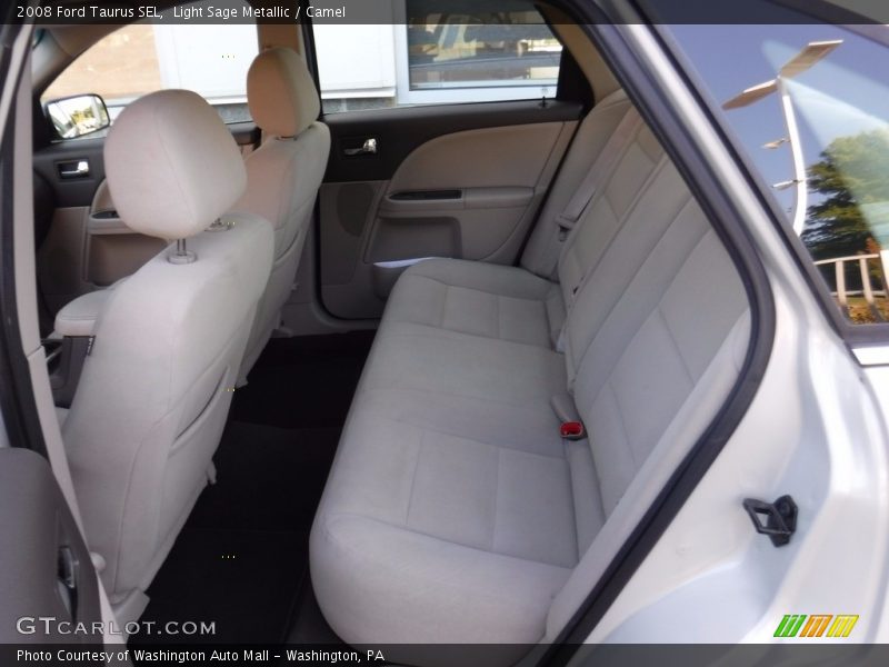 Light Sage Metallic / Camel 2008 Ford Taurus SEL