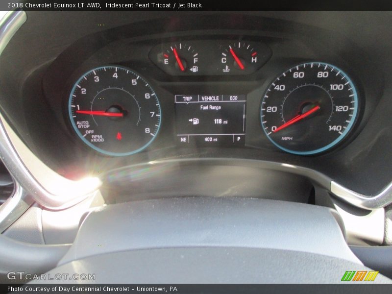 Iridescent Pearl Tricoat / Jet Black 2018 Chevrolet Equinox LT AWD