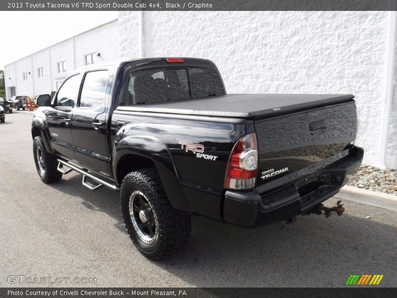 Black / Graphite 2013 Toyota Tacoma V6 TRD Sport Double Cab 4x4