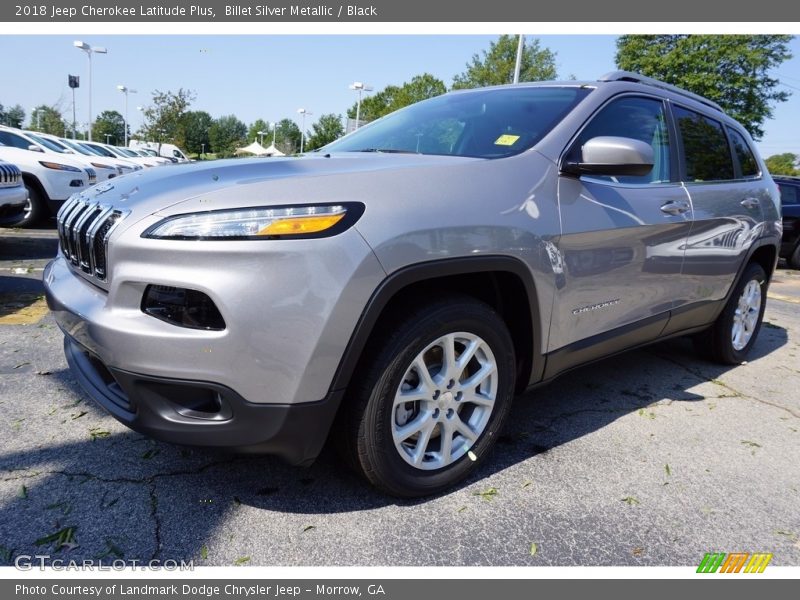 Billet Silver Metallic / Black 2018 Jeep Cherokee Latitude Plus