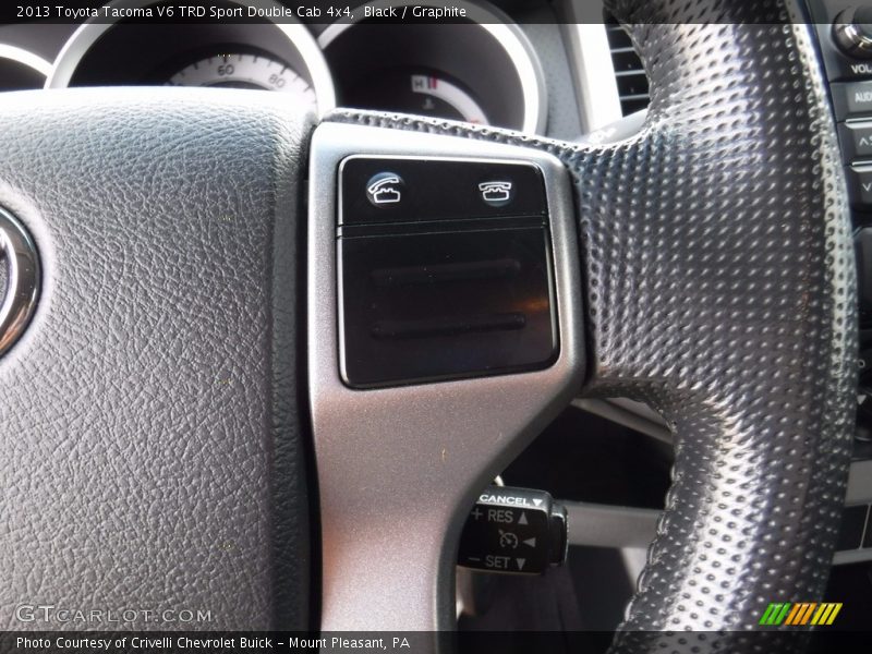 Black / Graphite 2013 Toyota Tacoma V6 TRD Sport Double Cab 4x4