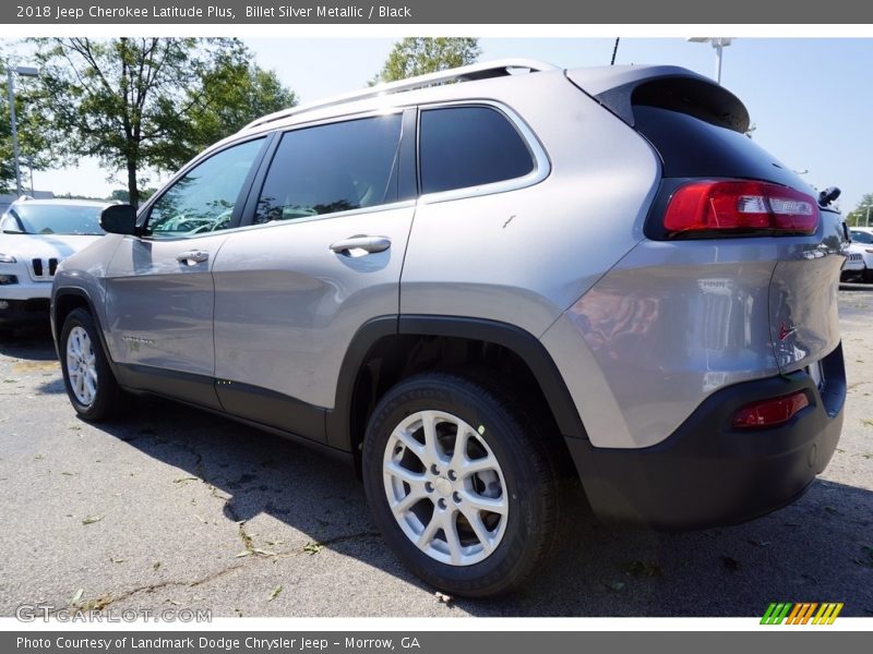 Billet Silver Metallic / Black 2018 Jeep Cherokee Latitude Plus