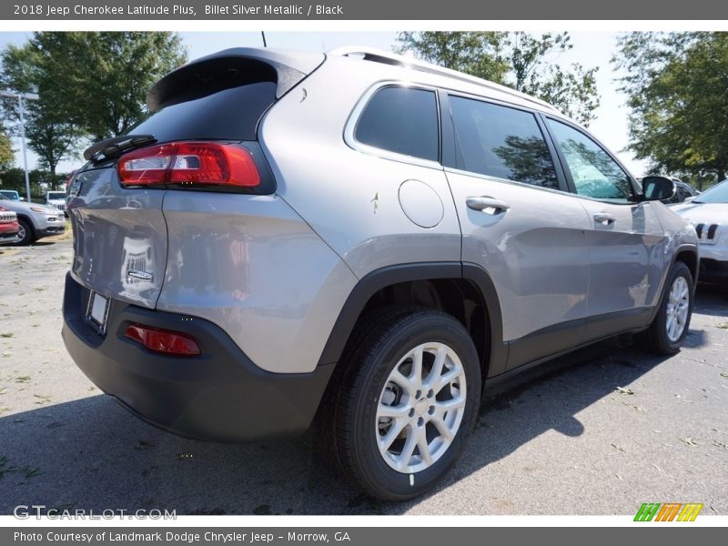 Billet Silver Metallic / Black 2018 Jeep Cherokee Latitude Plus