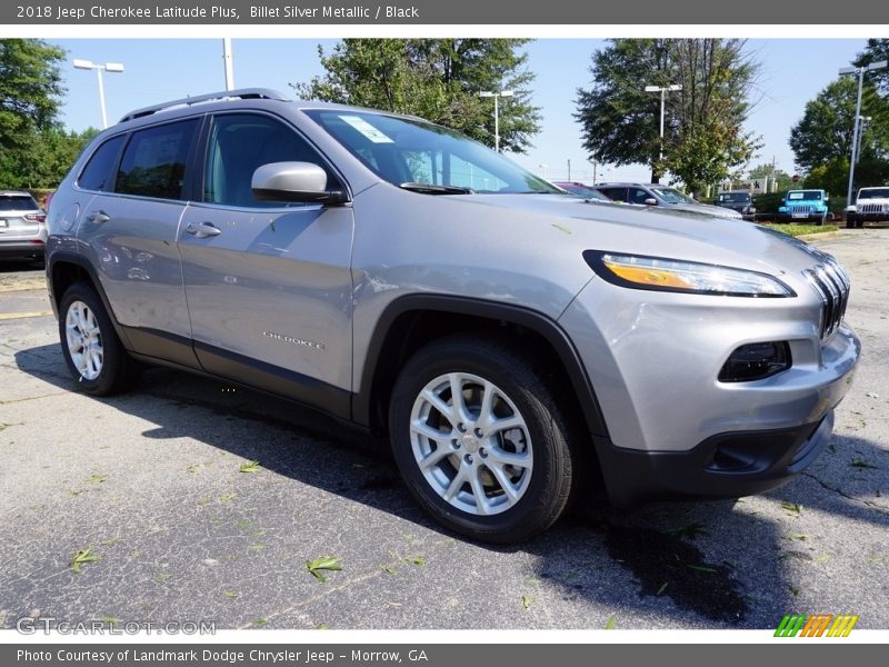Billet Silver Metallic / Black 2018 Jeep Cherokee Latitude Plus