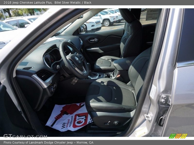 Billet Silver Metallic / Black 2018 Jeep Cherokee Latitude Plus