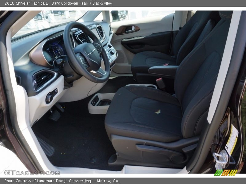 Dark Cordovan Pearl / Black/Alloy 2018 Chrysler Pacifica L