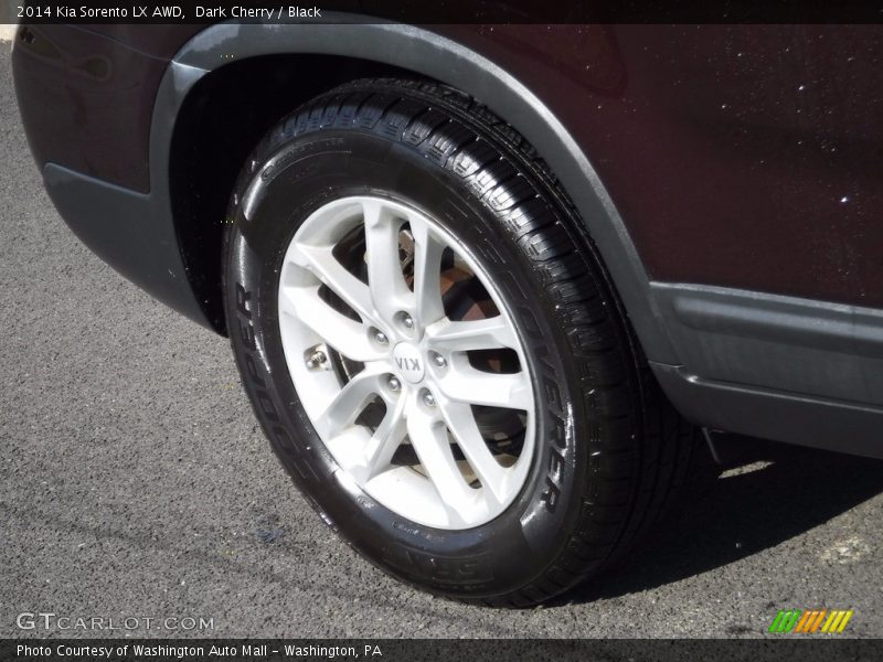 Dark Cherry / Black 2014 Kia Sorento LX AWD