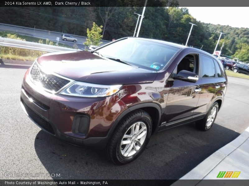 Dark Cherry / Black 2014 Kia Sorento LX AWD