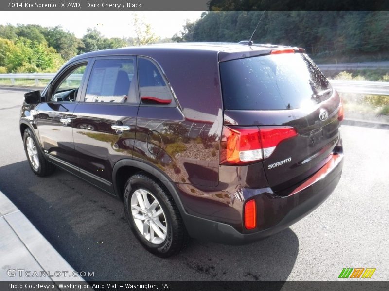 Dark Cherry / Black 2014 Kia Sorento LX AWD